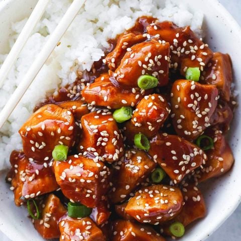 Instant Pot Sesame Chicken - Little Sunny Kitchen