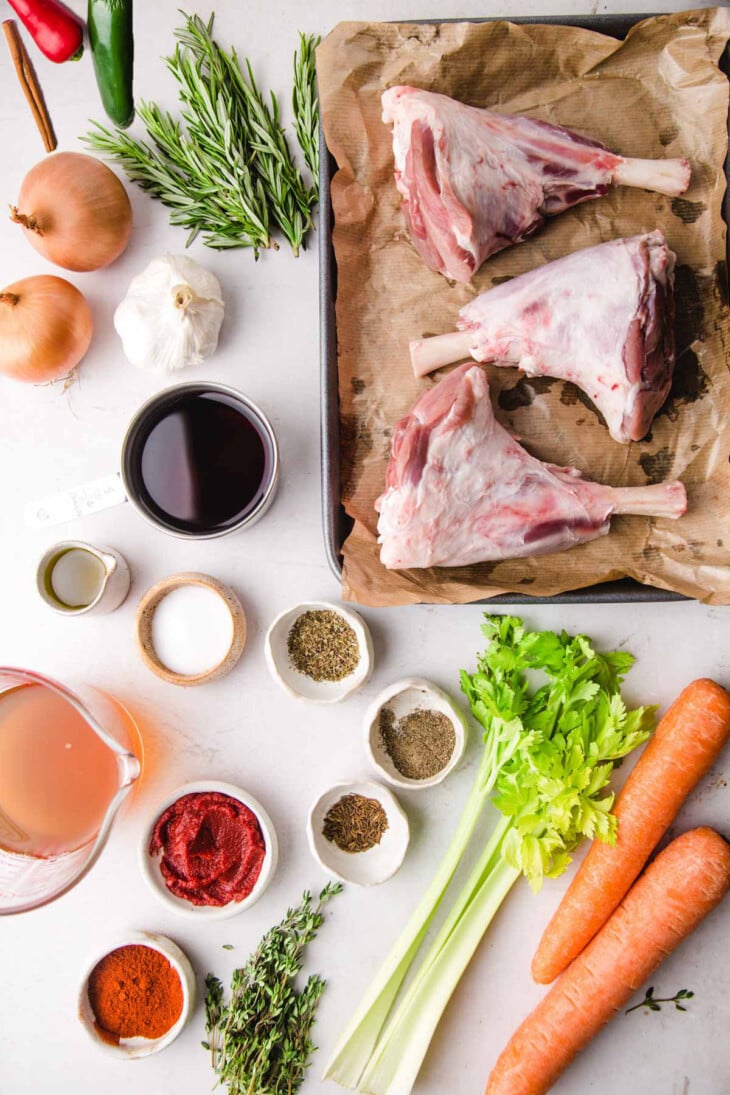 Instant Pot Lamb Shanks Recipe Little Sunny Kitchen