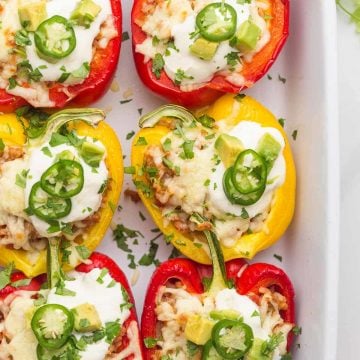 The Best Mexican Stuffed Peppers (Quick & Easy!) - Little Sunny Kitchen