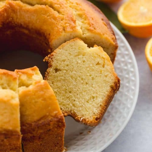 Orange Juice Cake with Boxed Cake Mix – Catherine's Plates