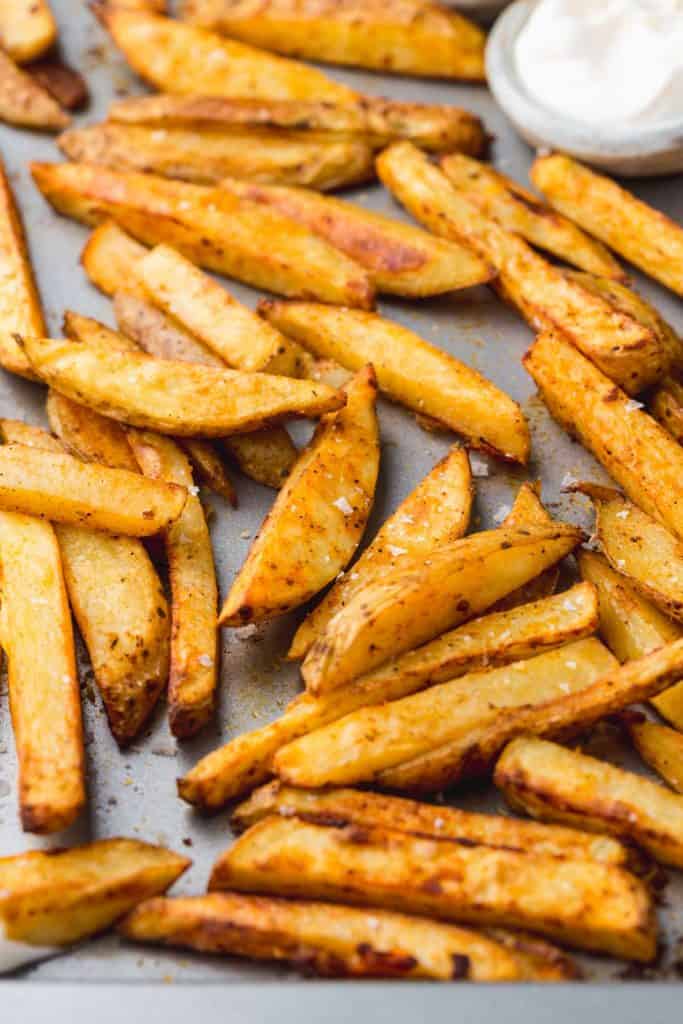 Best Crispy Baked French Fries Recipe - Little Sunny Kitchen