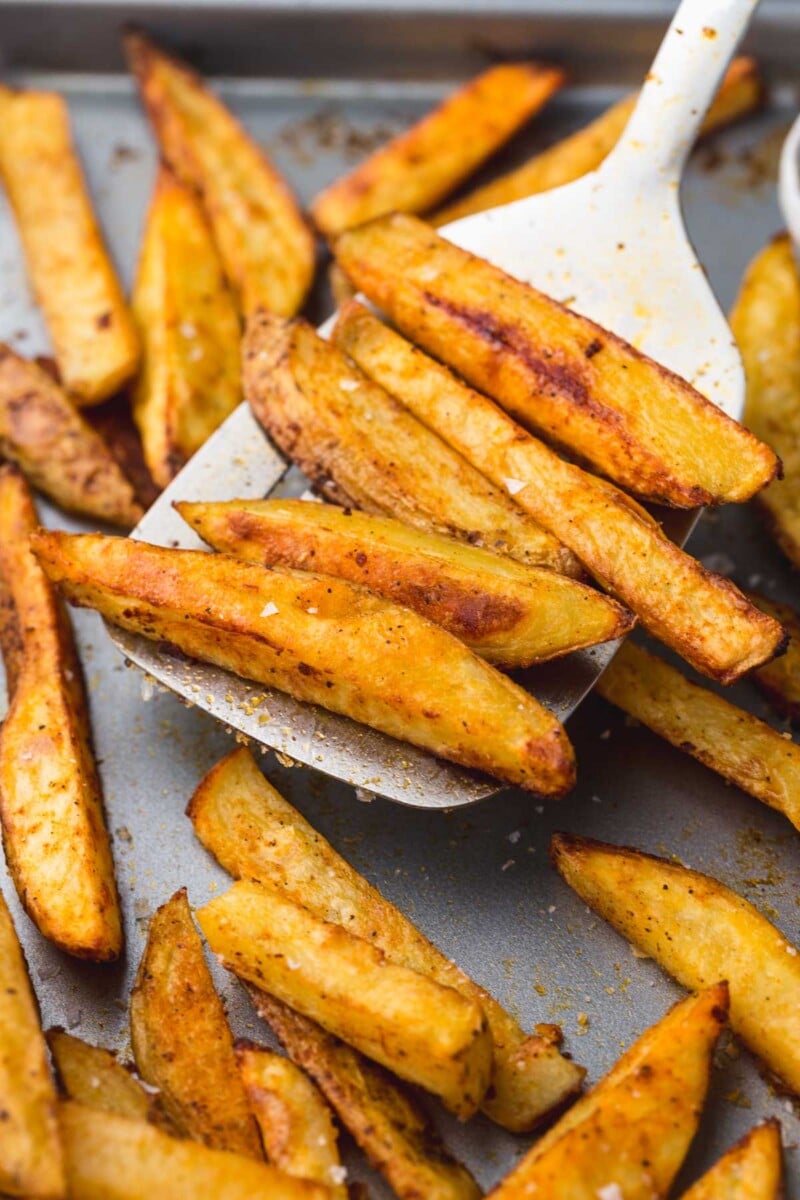 Best Crispy Baked French Fries Recipe - Little Sunny Kitchen