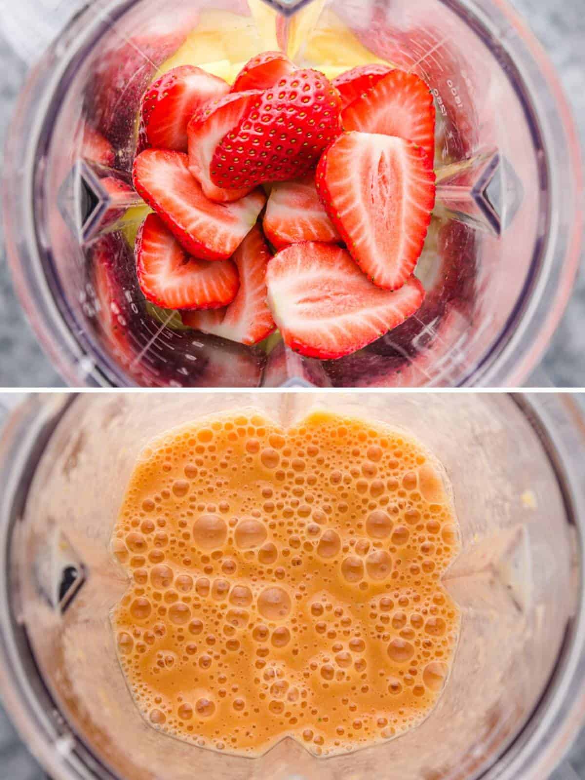 Strawberry Mango Smoothie {Easy, Creamy, Healthy} –