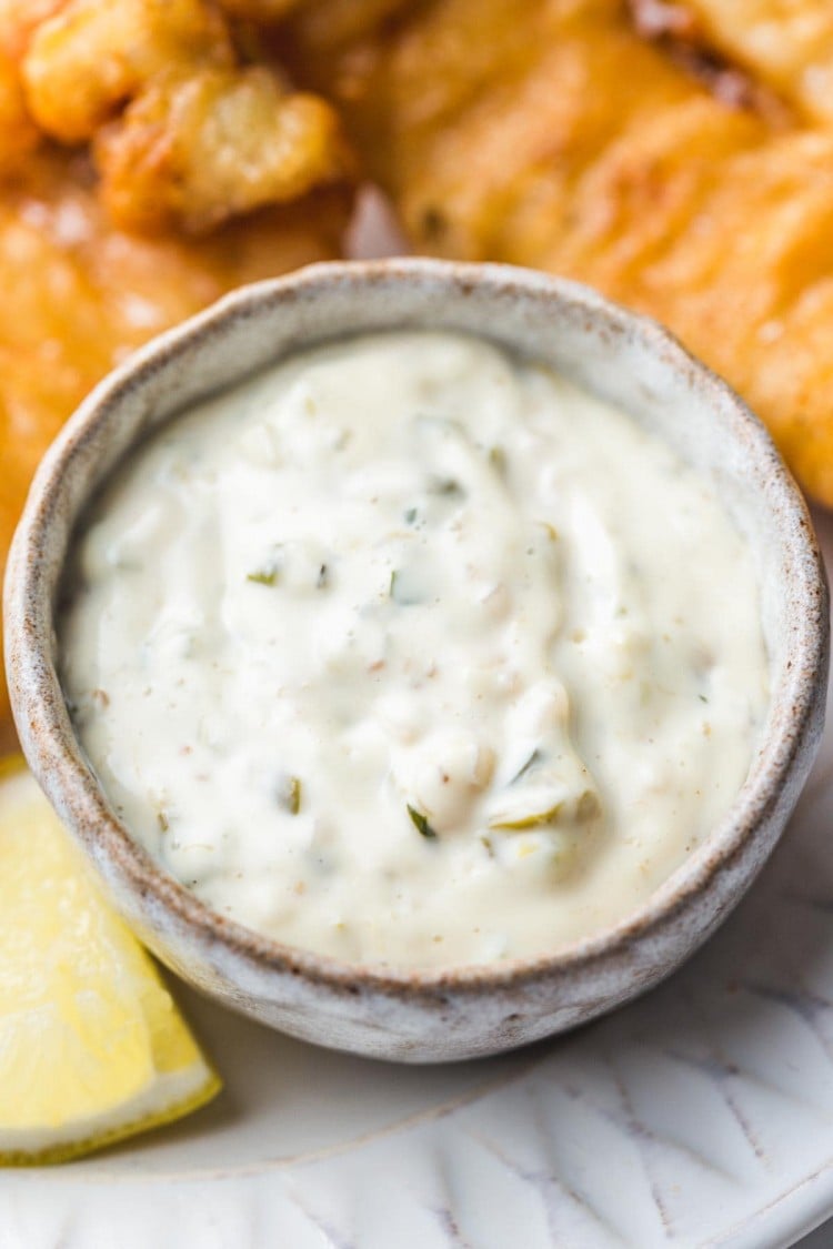 Easy Homemade Tartar Sauce Little Sunny Kitchen