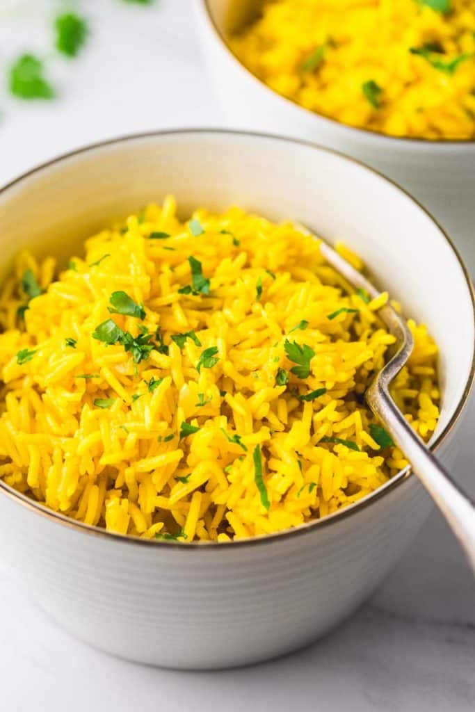 Easy Turmeric Rice Recipe - Little Sunny Kitchen