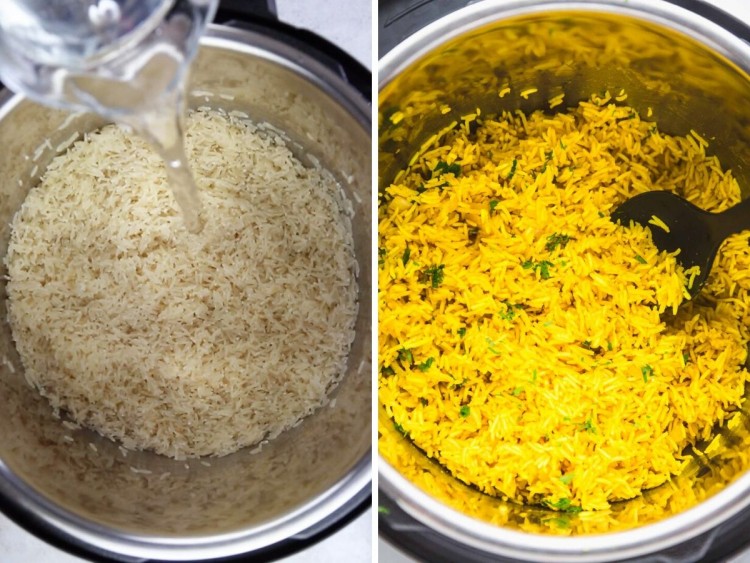 Easy Turmeric Rice Recipe Little Sunny Kitchen