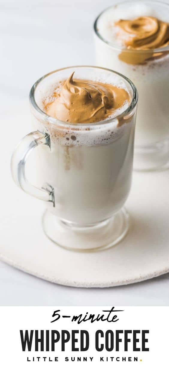 Whipped Coffee Recipe Little Sunny Kitchen